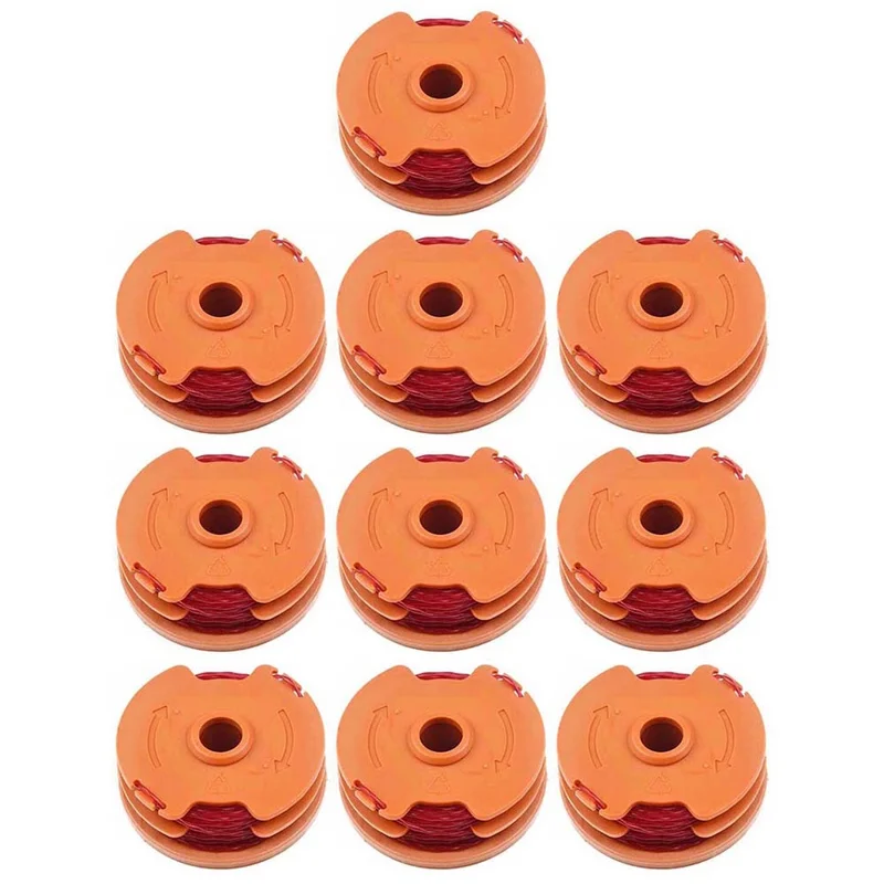 10PCS Wholesale Lawn Trimmer Wire Reels for Worx Lawn Mower Spools WA0007