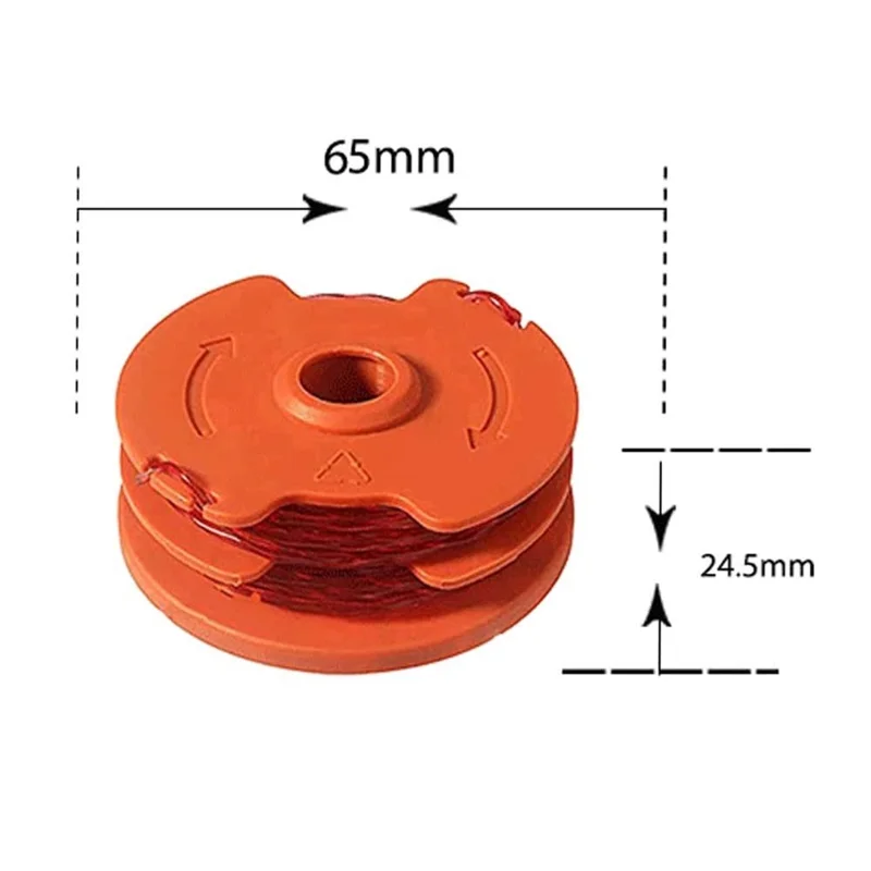 10PCS Wholesale Lawn Trimmer Wire Reels for Worx Lawn Mower Spools WA0007
