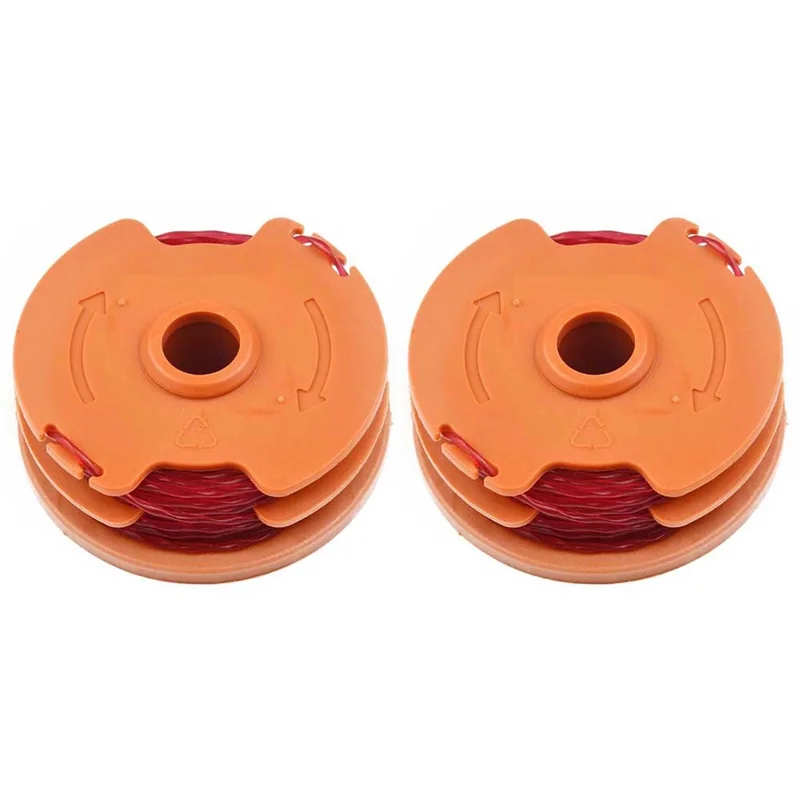 2 Pieces Lawn Trimmer Wire Reels for Worx Lawn Mower Spools WA0007