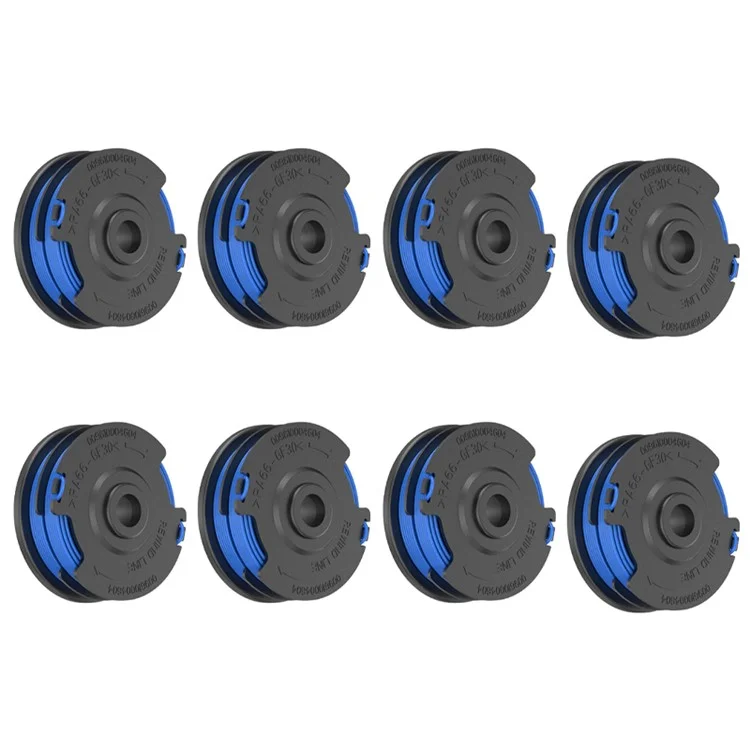 8PCS Spools for Greenworks Lawn Mower Nylon Rope Line Wire Reels, 29082 / 29242