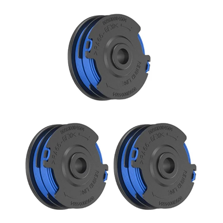 3PCS Spools for Greenworks Lawn Mower Nylon Rope Line Wire Reels, 29082 / 29242