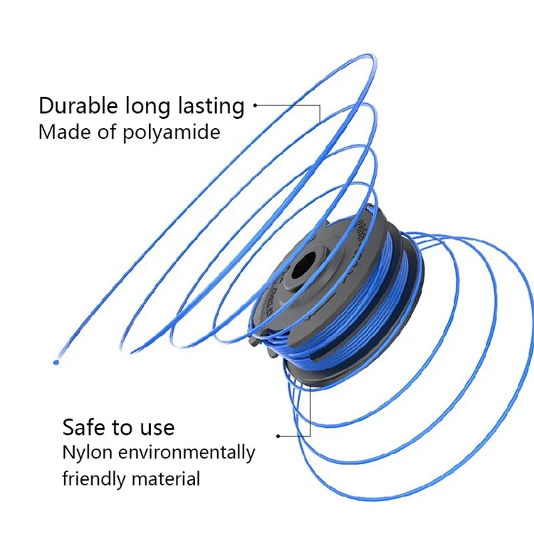 1Pc For Greenworks Lawn Mower Replacement Nylon Rope Line Spool, 29082  /  29242