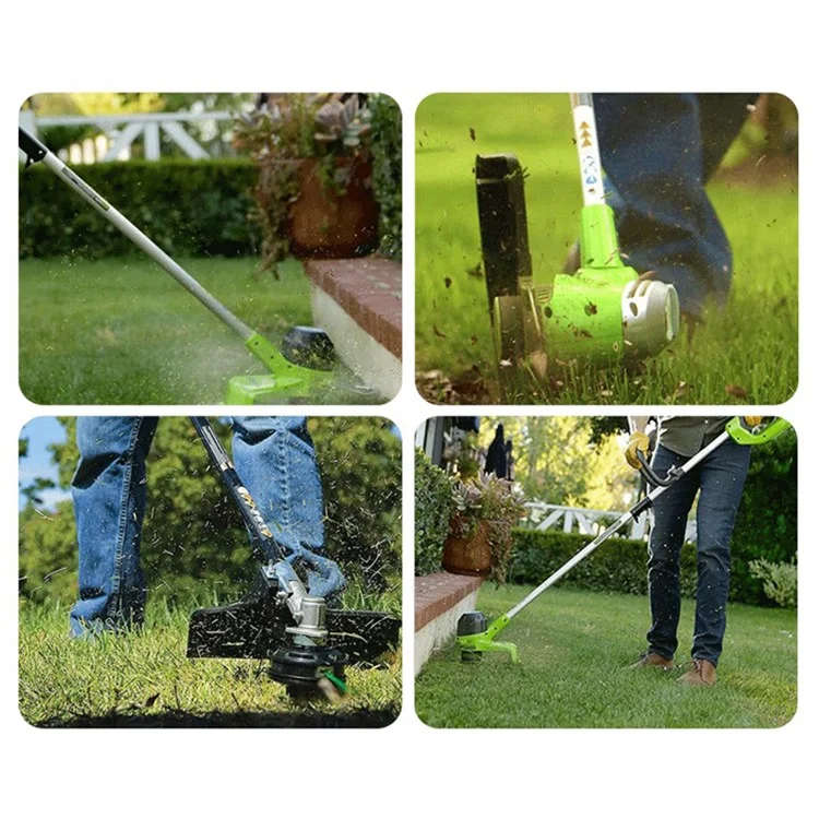 Für Greenworks Rasenmäher 6 Nylon Seilstrang Spule + 1 Spulenkappen-Set, 29082 / 29242
