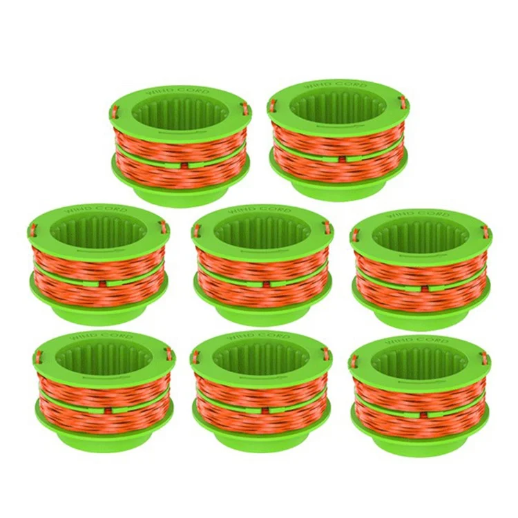 8PCS Substituto do Carretel para Trimmer de Grama EGO POWER+ Bobina de Fio AS1300