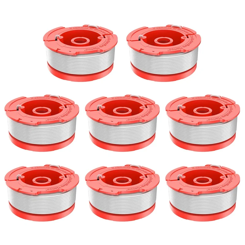8 Stück Nylon-Fadenkopf-Spulen für Craftsman Rasenmäher-Drahtspulen CMZST065