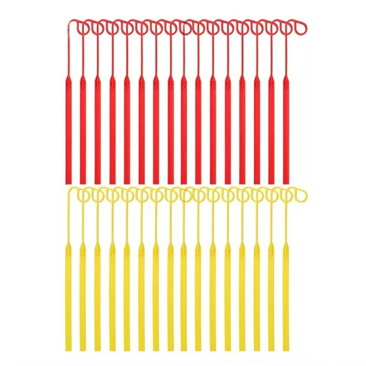 32Pcs for Aero-Flex Lawn Mower Yellow+Red Flexible Line Blades Grass Trimmer Parts, TLA-01 / TLA-02