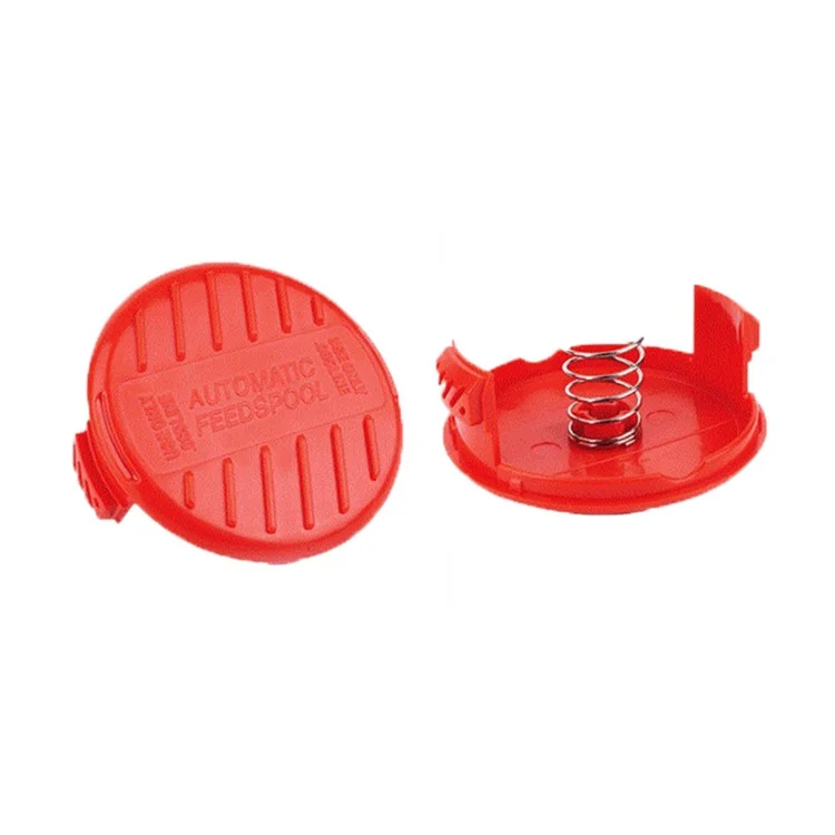 Para Craftsman 6 Tampas de Bobina + 6 Molas Peças de Reposição para Cortador de Grama, CMZST120SC