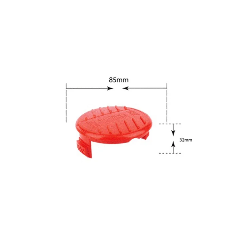 Para Craftsman 6 Tampas de Bobina + 6 Molas Peças de Reposição para Cortador de Grama, CMZST120SC