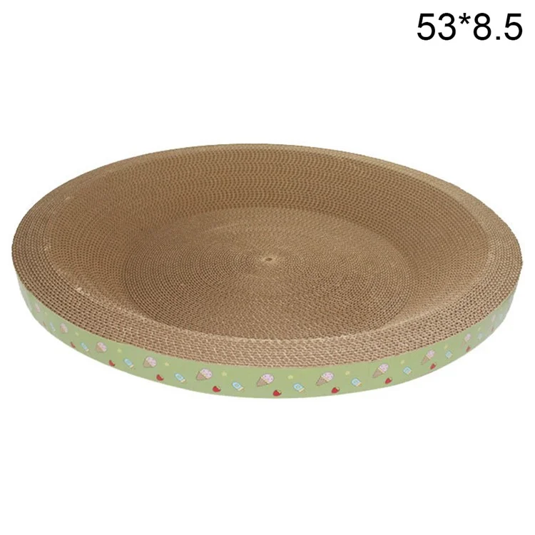 53cmx53cm de Gran Tamaño Redondo Engrosado Engrosado Campo de Rascado Duradero, Altura: 8.5 cm
