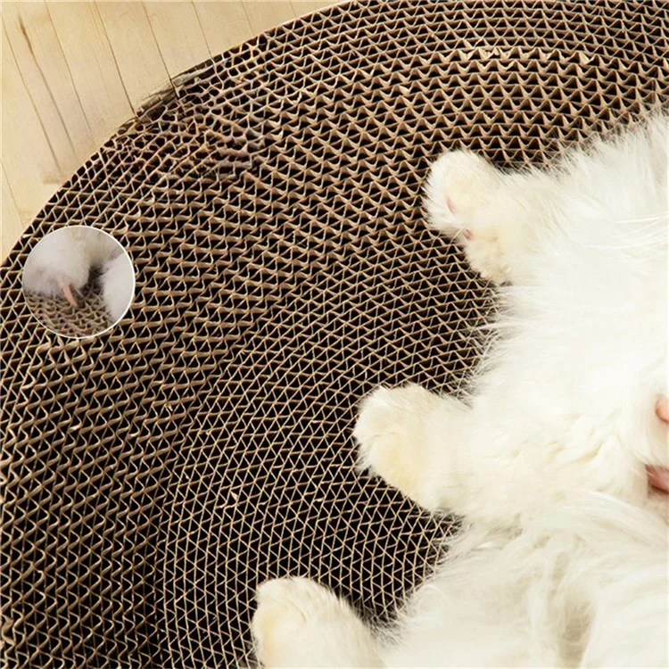 58 Cmx40 cm di Grandi Dimensioni Oval Ovalding a Pezzi di Graffio Graffiante Letto, Altezza: 8,5 cm