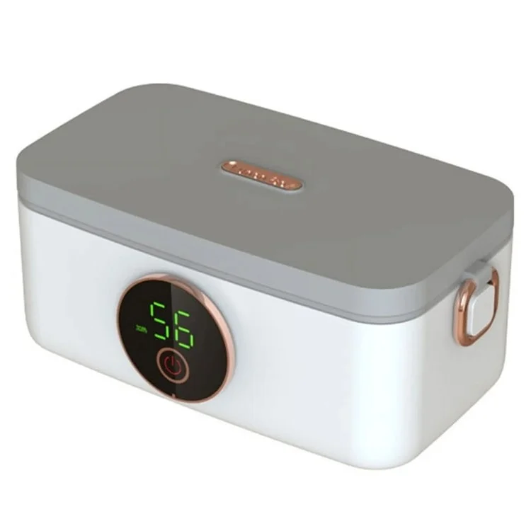 45W Kabelloser beheizter Lunchbox mit 16.000 mAh Akku und 6-stufiger verstellbarer Heizung