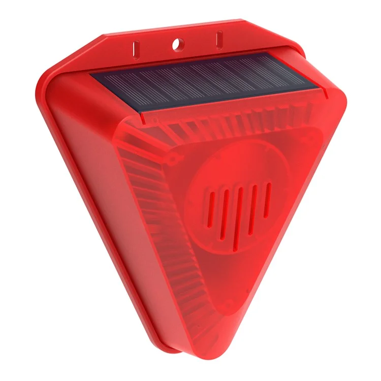 N911Q Solar Powered Bird Repellent Light Orchards Rice Fields Animal Deterrent Sound Light Alarm