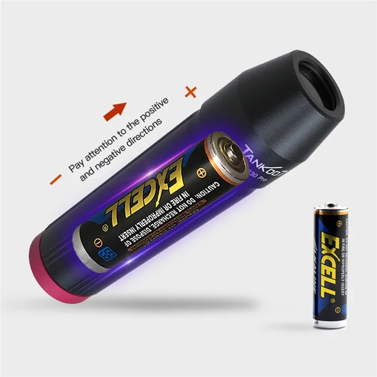 TANK007 UV330 Pro 365nm Ultraviolet Flashlight Fluorescence Detection Handheld UV Torch ( No Battery )