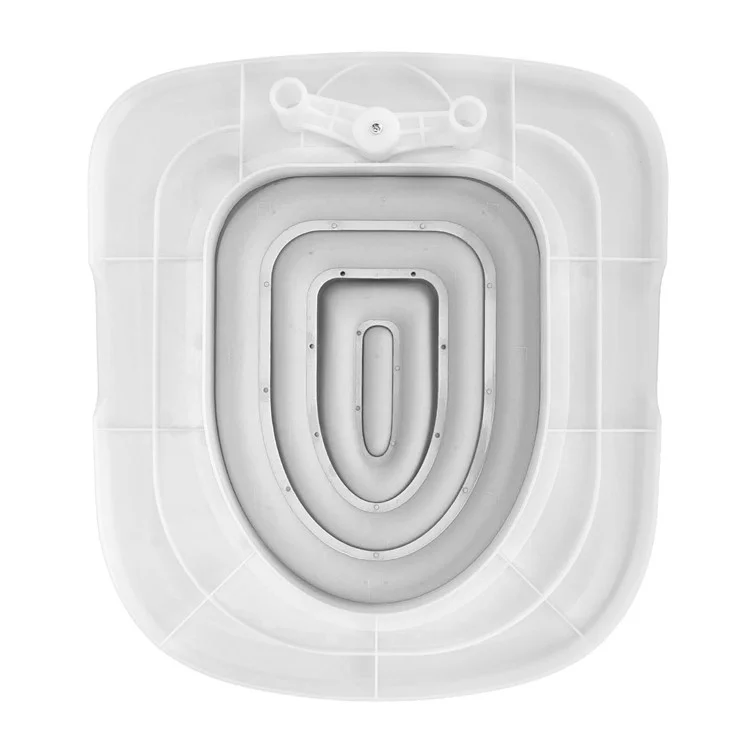 Deuxième génération Trousse d'entraînement pour chat en plastique Tapis à litière pour chat réutilisable Sans gâchis Entraîneur de toilette pour animaux de compagnie - Bleu