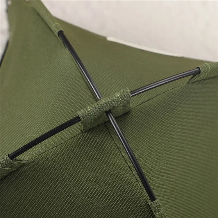 Tienda para Mascotas DOG & CAT Plegable y Transpirable M 40 x 40 CM para Mascotas hasta 10 Libras - Cama de Viaje Portátil - Gris Claro