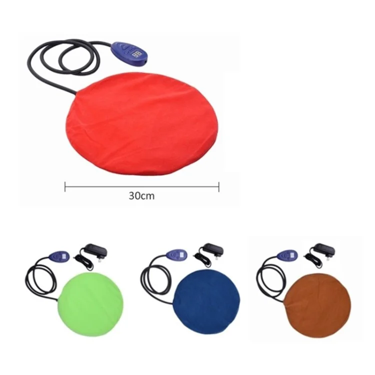 30 x 30 cm Elektrische Heizung Pet Pad Kissen Konstante Temperatur Katzenhund Winter Wärmere Anti-kratzer-haustiermatte - Blau / UK Plug BS 240 v