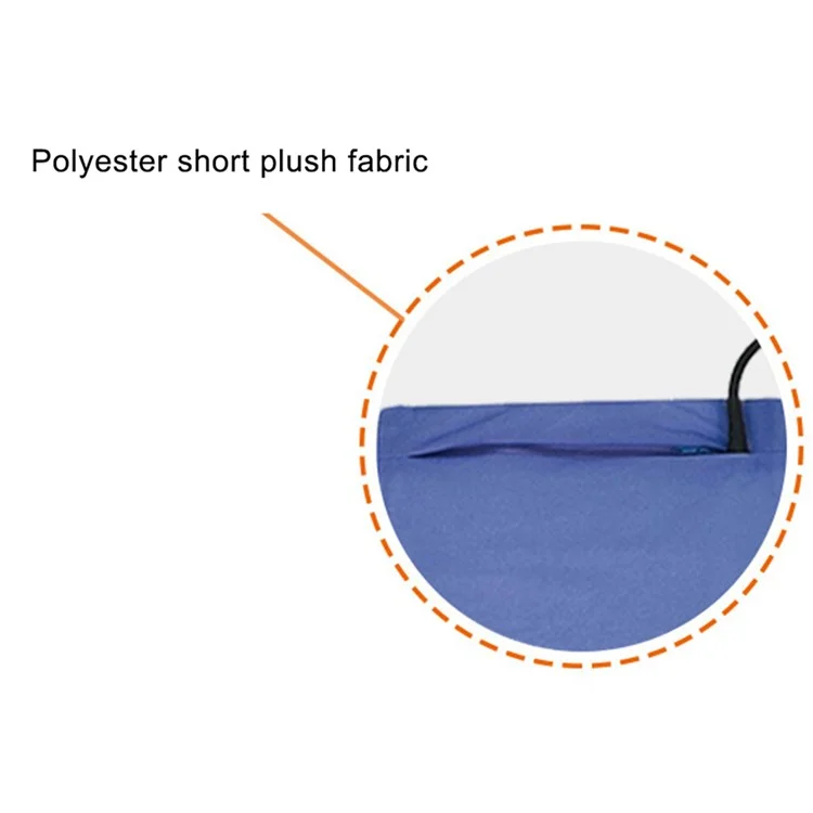 30 x 30 cm Elektrische Heizung Pet Pad Kissen Konstante Temperatur Katzenhund Winter Wärmere Anti-kratzer-haustiermatte - Blau / UK Plug BS 240 v