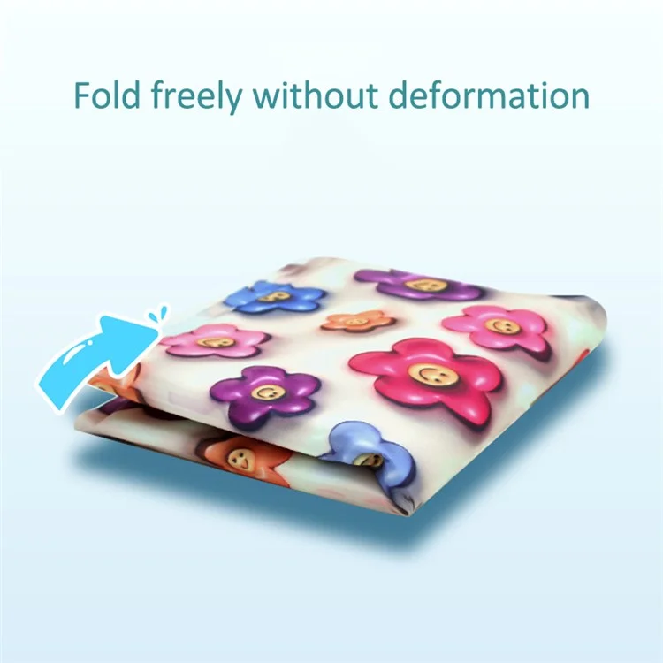 L Size Cartoon Summer Pet Nest Ice Pad PVC Coated Cloth+Gel Dog Cat Cushion Cooling Mat - Frog