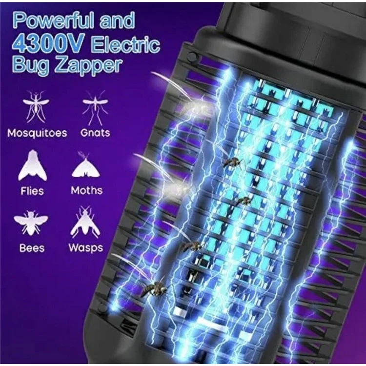 QH50C 20W Indoor / Outdoor Electric Photocatalytic Mosquito Killer Lamp - 220V EU Plug