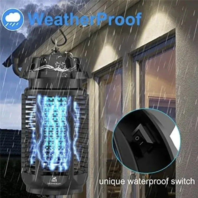 QH50C 20W Indoor / Outdoor Fotocatalitico Lampada antizanzare elettrica - Spina USA 110V 