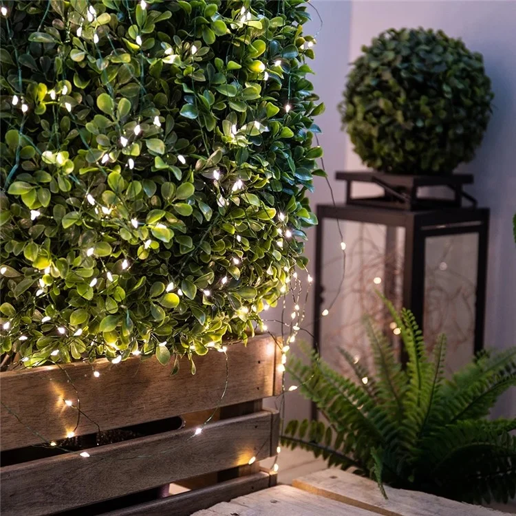 100m 1000 Leds 8 Modes IP44 Waterproof Copper Wire String Light Outdoor Decoration - Warm White