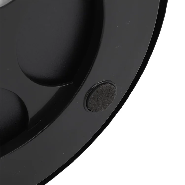 Estantería giratoria de 2 niveles para especias y condimentos para encimera de cocina, organizador de 360 grados - Negro