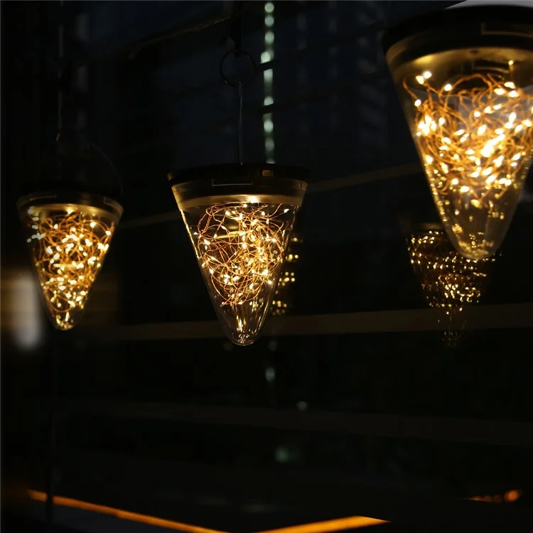 DS006  Lampada a sospensione solare per giardino, festa, matrimonio, decorazione natalizia