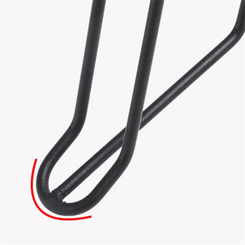 008YC1019 Iron Wire Pot Riser Storage Rack Floor Kitchen Holder Stand for Soup Pot - Black