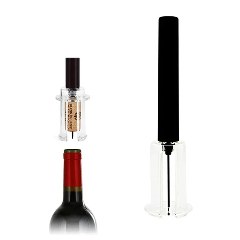 Manual Air Pressure Red Wine Bottle Opener Needle Type Wine Bottle Cork Remover