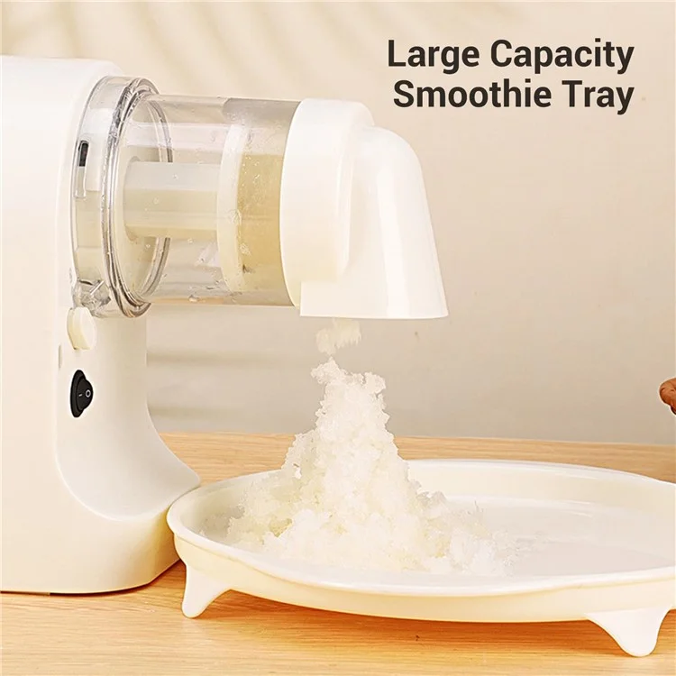 Machine à Glace Rasée Électrique Rasage de Glace USB Crusteur de Glace Portable Rechargeable Pour la Maison