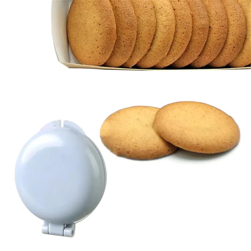 DIY Cookie Mold for Baking Round Cookie Cake Mould Baking Tool (No FDA, BPA-Free) - Grey
