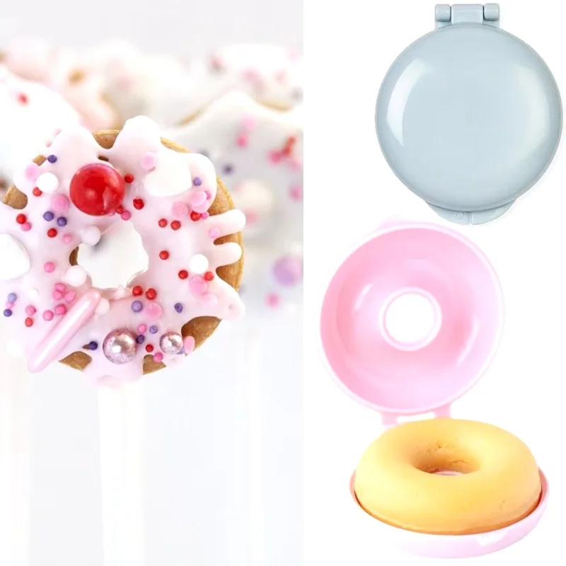 DIY Cookie Mold for Baking Round Cookie Cake Mould Baking Tool (No FDA, BPA-Free) - Grey