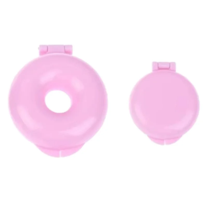 DIY Baking Tool Set with Donut, Cookie Mold for Baking Doughnut Cake Mould (No FDA, BPA-Free) - Pink