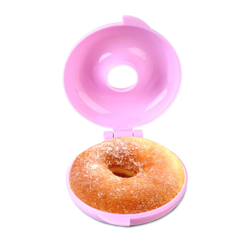 DIY Baking Tool Set with Donut, Cookie Mold for Baking Doughnut Cake Mould (No FDA, BPA-Free) - Pink