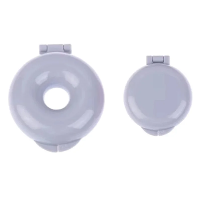DIY Baking Tool Set with Donut, Cookie Mold for Baking Doughnut Cake Mould (No FDA, BPA-Free) - Grey