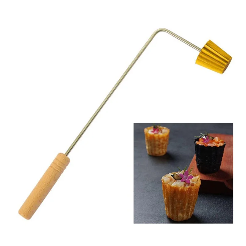 Small Gold Cup Mold Malaysia Food Baking Mould Pancake Mini Stamps Mold Cookie Maker Baking Tool