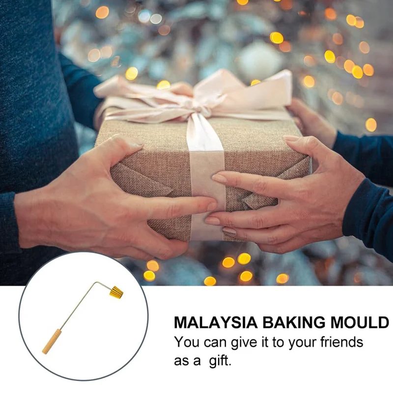 Small Gold Cup Mold Malaysia Food Baking Mould Pancake Mini Stamps Mold Cookie Maker Baking Tool