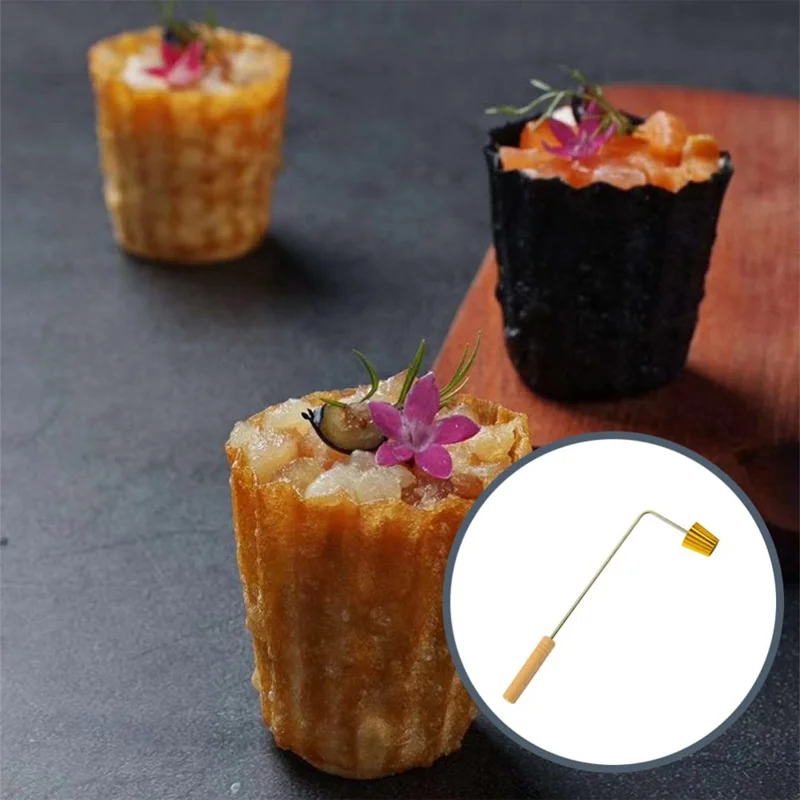 Small Gold Cup Mold Malaysia Food Baking Mould Pancake Mini Stamps Mold Cookie Maker Baking Tool