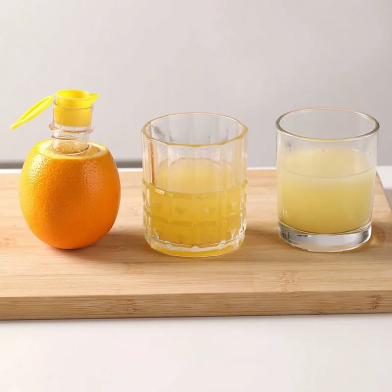 Multi-Function Manual Lemon Squeezer Hand Fruit Juicer with Built-In Filter (BPA Free, No FDA)