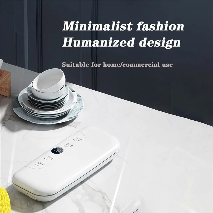 Mini Sigillante Per Aspirapolvere Sigillante Per Alimenti Automatici Con Sacchi di Sigillatura da 10 % Per Casa, Cucina