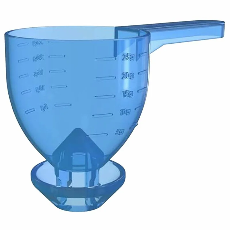 4Pcs Measuring Scoop Funnel ABS Powder Funnel Water Bottle Scoop Measuring Tool (BPA Free, No FDA)