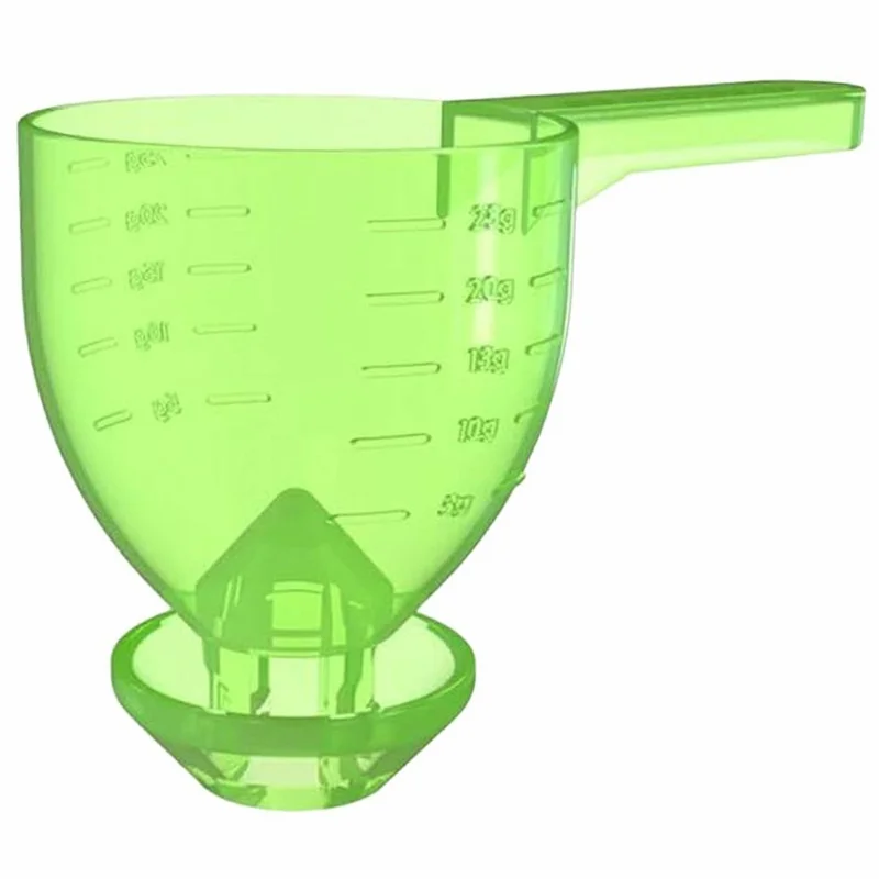4Pcs Measuring Scoop Funnel ABS Powder Funnel Water Bottle Scoop Measuring Tool (BPA Free, No FDA)