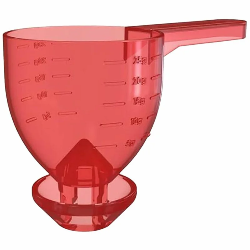 4Pcs Measuring Scoop Funnel ABS Powder Funnel Water Bottle Scoop Measuring Tool (BPA Free, No FDA)