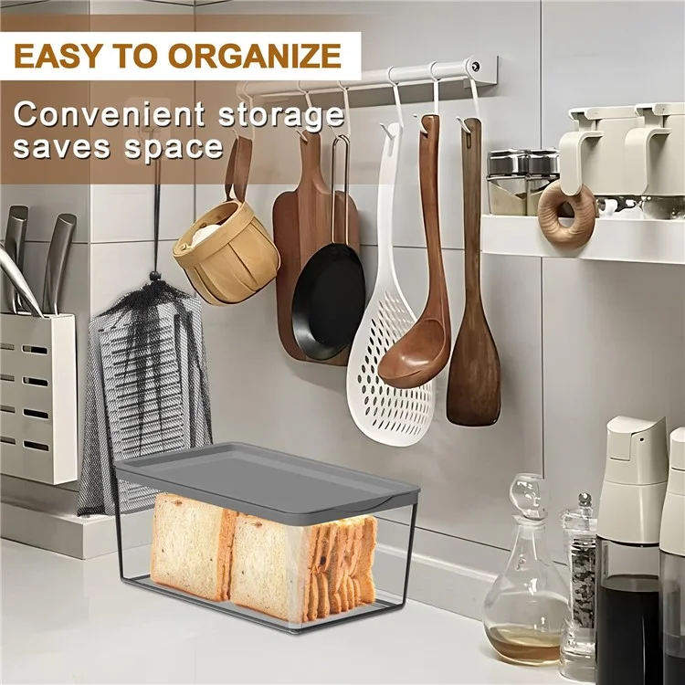 Bread Slicer DIY Adjustable Toast Loaf Slicing Machine Bread Cutting Guide Tool (BPA Free, No FDA)