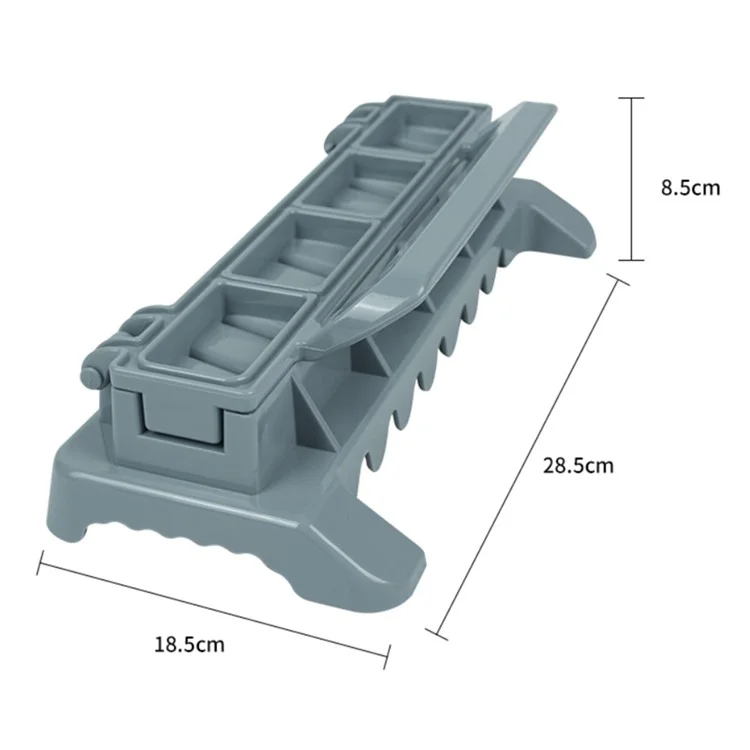 Portabile Pieghevole Barbecue Kebab Maker ABS Utensile per grigliare all'aperto Stampo per Spiedini di Carne (Senza FDA, Senza BPA)