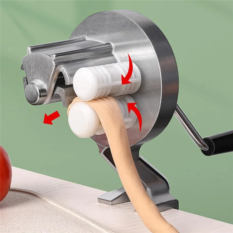Kitchen Manual Pasta Machine Hand Crank Noodle Macaroni Pasta Making Machine ( BPA Free, No FDA )