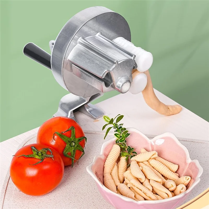 Kitchen Manual Pasta Machine Hand Crank Noodle Macaroni Pasta Making Machine ( BPA Free, No FDA )