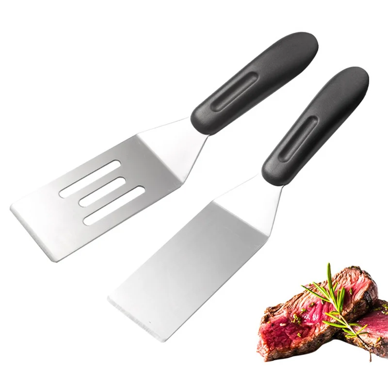 Stainless Steel Spatula Multi-Purpose Kitchen Tool For Pancakes Steak Cake Culinary Utensil - Hollow Spatula