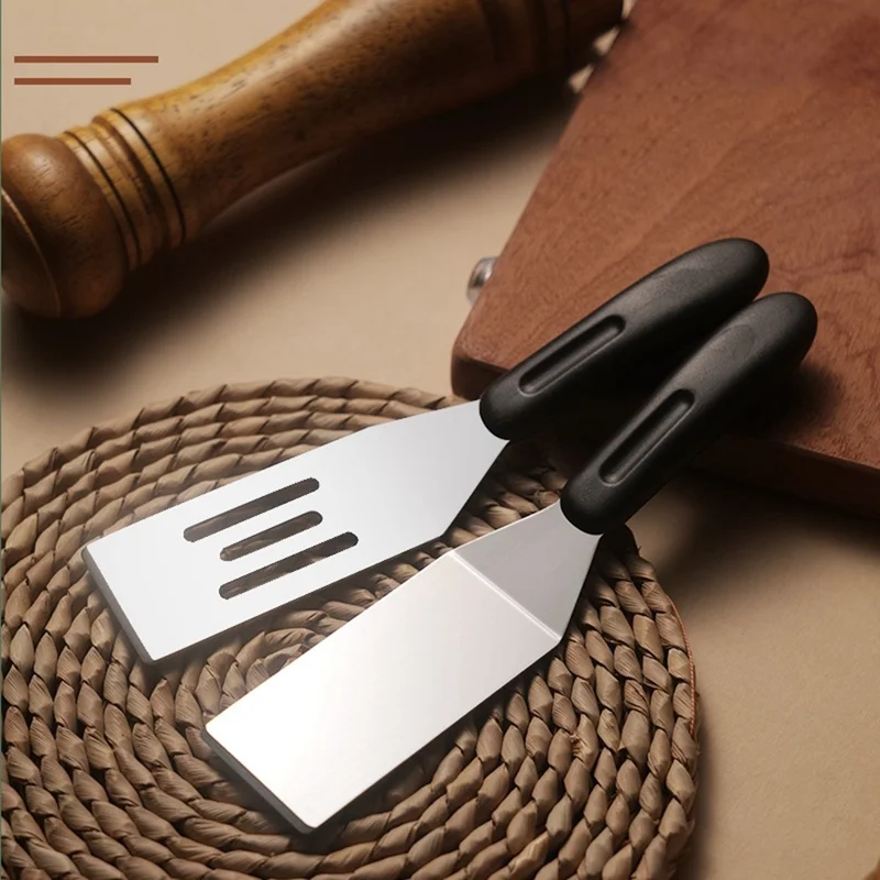 Stainless Steel Spatula Multi-Purpose Kitchen Tool For Pancakes Steak Cake Culinary Utensil - Hollow Spatula