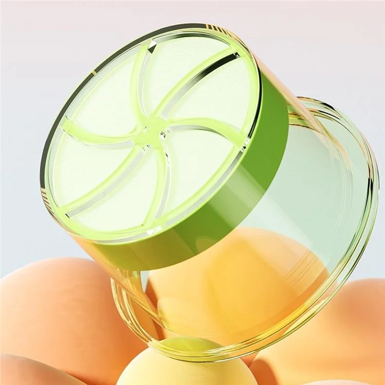 Greek Yogurt Strainer Round Shape Yogurt Separator Cold Brew Compression Fine Mesh Filter ( BPA Free , No FDA ) - Yellow